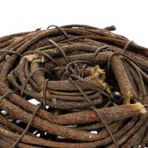 daiktų Vynmedžio rutulys, natūraliai rudas, dekoravimui, Ø14cm, aukštis 14cm