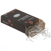 daiktų Kamuoliukų kabykla sidabrinė kabykla Kalėdiniai rutuliai 35mm 50 vnt