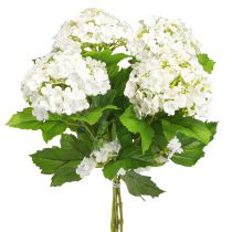 daiktų Dirbtinės gėlės Sniego gniūžtė Viburnum Dirbtinė balta 60cm 4 vnt