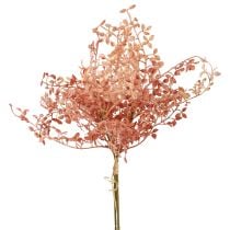 Dirbtinių gėlių dekoravimas, dekoratyvinės šakos, šakų puošmena rožinė 44cm 3vnt