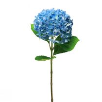 daiktų Dirbtinių gėlių dekoracija hortenzija dirbtinė mėlyna 69cm