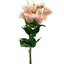 daiktų Dirbtinės gėlės Eustoma Lisianthus pink 52cm 5vnt