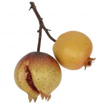 Dirbtinių vaisių granatas su sėklomis Ø6cm - Ø7cm L18cm