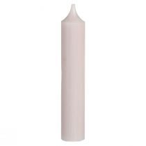 daiktų Žvakės su trumpomis lazdelėmis spalva šviesiai rožinė 21×110mm 6 vnt