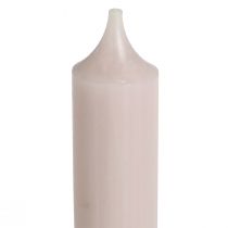 daiktų Žvakės su trumpomis lazdelėmis spalva šviesiai rožinė 21×110mm 6 vnt