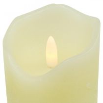 LED žvakių tikro vaško kremas akumuliatoriui su laikmačiu H13cm