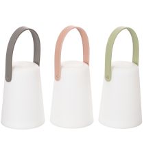 daiktų Lempa su rankena, nešiojama LED lemputė, skirta naudoti lauke ir viduje, 22 cm, 3 dalys