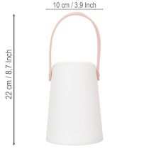 daiktų Lempa su rankena, nešiojama LED lemputė, skirta naudoti lauke ir viduje, 22 cm, 3 dalys
