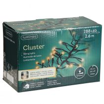 daiktų LED šviesos grandinės spiečius viduje ir išorėje 288 LED 260cm