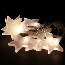 daiktų LED fėja apšviečia žvaigždes su laikmačiu 10 LED šiltai balta 90cm