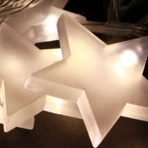 daiktų LED fėja apšviečia žvaigždes su laikmačiu 10 LED šiltai balta 90cm