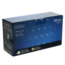 daiktų LED šviestuvas 180 šiltai baltas 2m x 2m lauke