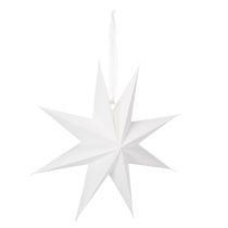 daiktų Pakabinama LED žvaigždė su laikmačiu, šiltai balta, lauko, 38 cm