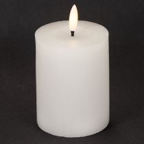 daiktų LED žvakė su mirksinčia rankena ir laikmačiu, Ø7 cm, 12 cm