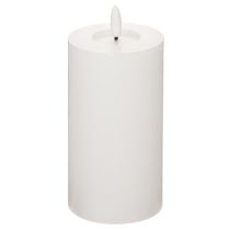 daiktų LED koloninė žvakė, mirksinti, su laikmačiu, Ø7cm, 16cm