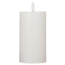 daiktų LED koloninė žvakė, mirksinti, su laikmačiu, Ø7cm, 16cm