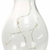 daiktų Sodo dekoravimo saulės LED lemputė šilta balta H15cm 5vnt