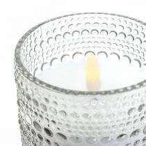 LED žvakių vaško stulpelis žvakių LED žibintas Ø8.5cm H10cm