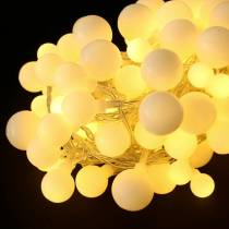 daiktų LED šviesų grandinėlė Cherry šiltai balta 9m 120LED