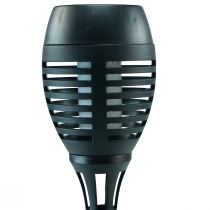 daiktų LED saulės fakelai sodo liepsnos efekto balkonas H38cm 4 vnt