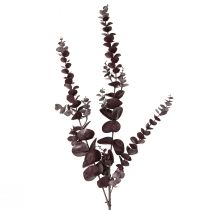 daiktų Ilgos dekoratyvinės dirbtinės eukalipto šakelės violetinės 103cm 2vnt