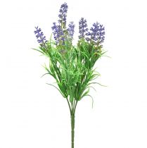 daiktų Dirbtinės levandos Dekoratyvinės levandų šakelės Pick Purple 33cm 4vnt