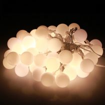 daiktų Fairy lights rutuliukai laikmatis 60 LED šiltai balta viduje lauke 9m