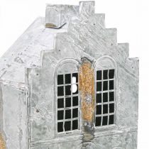 daiktų Metalinis arbatinės žvakės laikiklis, arbatinės žvakės namelis, 25,5 cm aukščio