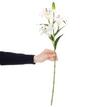 daiktų Dirbtinė lelija, tikroviška kopija, patvari gyvenamųjų patalpų dekoracija, 66 cm, 2 vnt.