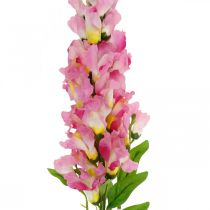 daiktų Snapdragons Silk Flower Dirbtinė Snapdragon Pink Yellow L92cm