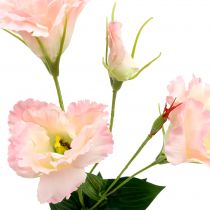 daiktų Lysianthus dirbtinė rožinė 87,5 cm