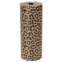 daiktų Rankogalių popierius, leopardo raštas, ritinėlis 25 cm 100 m, dovanų pakavimui