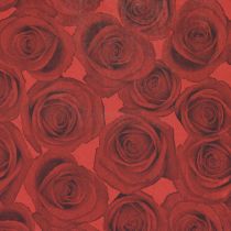 Rankogalių popierinis minkštas popierius raudonos rožės 25cm 100m