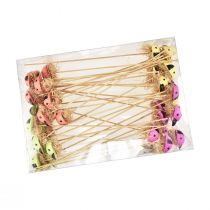 daiktų Boružėlės dekoratyviniai gėlių kamščiai mediniai 2,5x3,5x2cm 32vnt