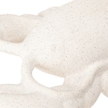 daiktų Maritime Decoration Keramikinė Figūra Omaras Balta 26,5×13×5cm