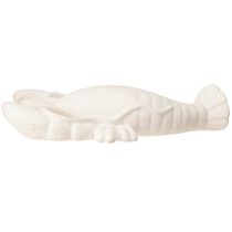 daiktų Maritime Decoration Keramikinė Figūra Omaras Balta 26,5×13×5cm