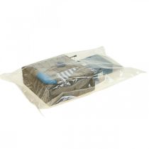 daiktų Jūrinė medinė dekoruota uosto promenada Shabby Chic H25,5cm