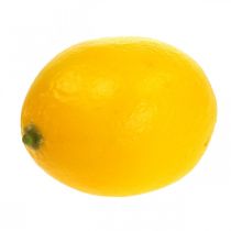 Viduržemio jūros dekoratyvinė citrina Dirbtinė citrina L6,5cm Ø5cm