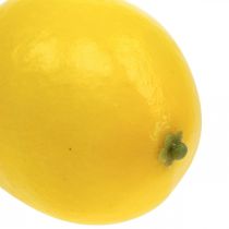Viduržemio jūros dekoratyvinė citrina Dirbtinė citrina L6,5cm Ø5cm