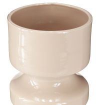 daiktų Metalinė gėlių vaza Cappuccino Ruda emalis Ø9cm A17,5cm