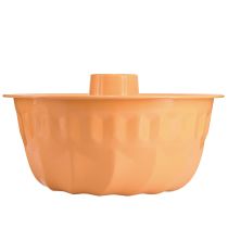daiktų Metalinė dekoratyvinė kepimo forma Gugelhupf oranžinė Ø23cm H12cm