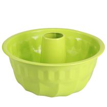 daiktų Metalinė dekoratyvinė Gugelhupf torto skarda obuolių žalia Ø23cm H12cm
