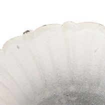 daiktų Metalinis dekoratyvinis puodelis Small Shabby Chic White Ø8,5cm H8cm 2vnt