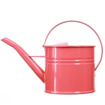 daiktų Metalinis dekoratyvinis laistytuvas, rožinis gėlių vazonas, 1,25 l, vidaus/lauko, balkonui