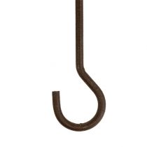 daiktų Metalinis kabliukas 15cm rudas 12 vnt