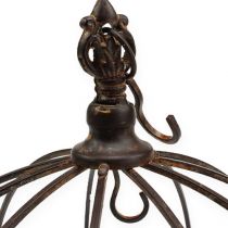 daiktų Metalinė karūnėlė pakabinimui rūdžių ruda Ø31cm A31cm