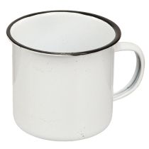 daiktų Metalinis puodelis Plant Cup Metalinis Baltas Juodas Ø9cm 4vnt