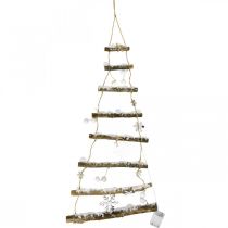LED kalėdinės lemputės langų dekoravimo eglutė H100×P45cm