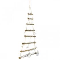 LED kalėdinės lemputės langų dekoravimo eglutė H100×P45cm