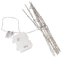 daiktų Dekoratyvinis „Polar Star“ LED šviestuvas, šiltai baltas, su laikmačiu, skirtas lauko sąlygoms, 29 cm
